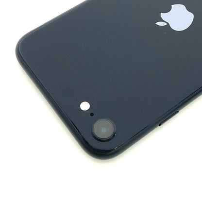 【全額返金保証】【最速発送】Apple iPhone iPhone SE（第3世代） 128GB ミッドナイト au 白ロム 動作確認済 82%