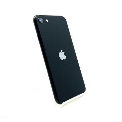 【全額返金保証】【最速発送】Apple iPhone iPhone SE（第3世代） 64GB ミッドナイト au 白ロム 動作確認済 84%