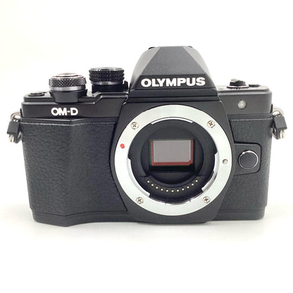 【全額返金保証】【最速発送】OLYMPUS デジタル一眼 OM-D E-M10 Mark II ボディ ブラック 美品 動作確認済