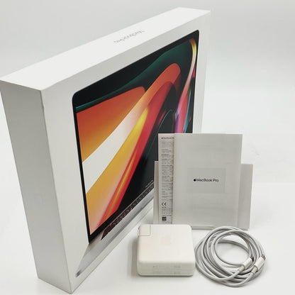 【全額返金保証】【最速発送】Apple MacBook Pro 16インチ 2019 Intel Core i7 16GB SSD 512GB シルバー 動作確認済