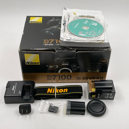 【全額返金保証】【最速発送】Nikon デジタル一眼 D7100 ボディ ブラック 動作確認済