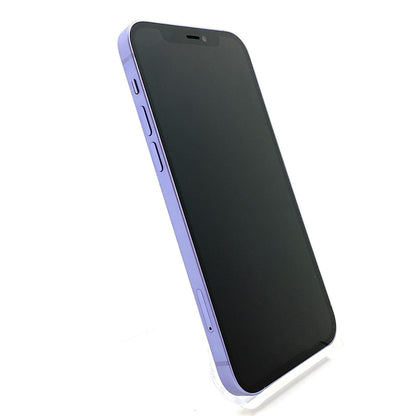 【全額返金保証】【最速発送】Apple iPhone iPhone 12 64GB パープル Softbank 白ロム 動作確認済 84%