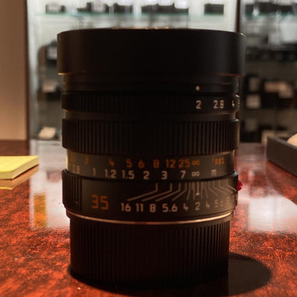 【全額返金保証】【最速発送】Leica アポ・ズミクロンM F2/35mm ASPH. 美品 動作確認済