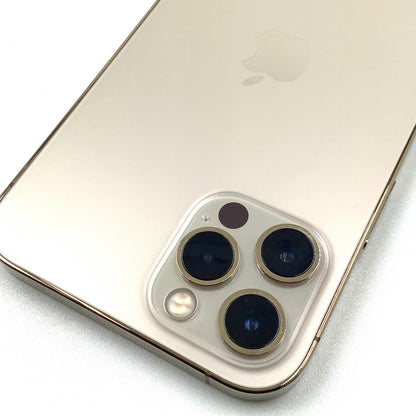 【全額返金保証】【最速発送】Apple iPhone Pro 12 Pro 128GB ゴールド docomo 白ロム 美品 動作確認済 80%