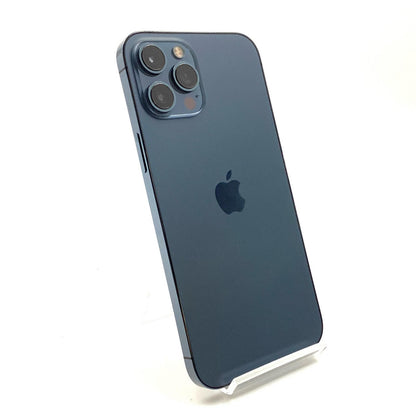 【全額返金保証】【最速発送】Apple iPhone iPhone Pro Max 12 Pro Max 128GB パシフィックブルー docomo 白ロム 美品 動作確認済 81%