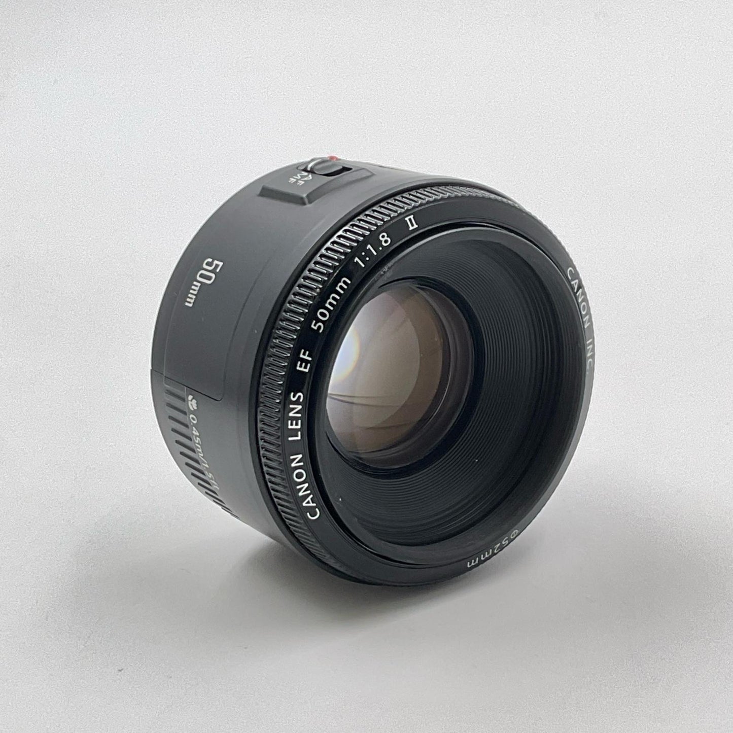 【全額返金保証】【最速発送】Canon EF50mm F1.8 II 超美品 動作確認済