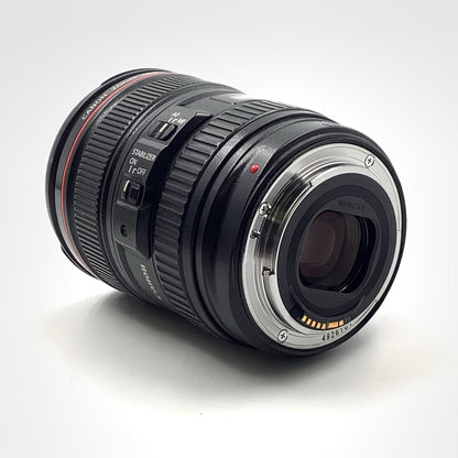 【全額返金保証】【最速発送】Canon EF24-105mm F4L IS USM 動作確認済