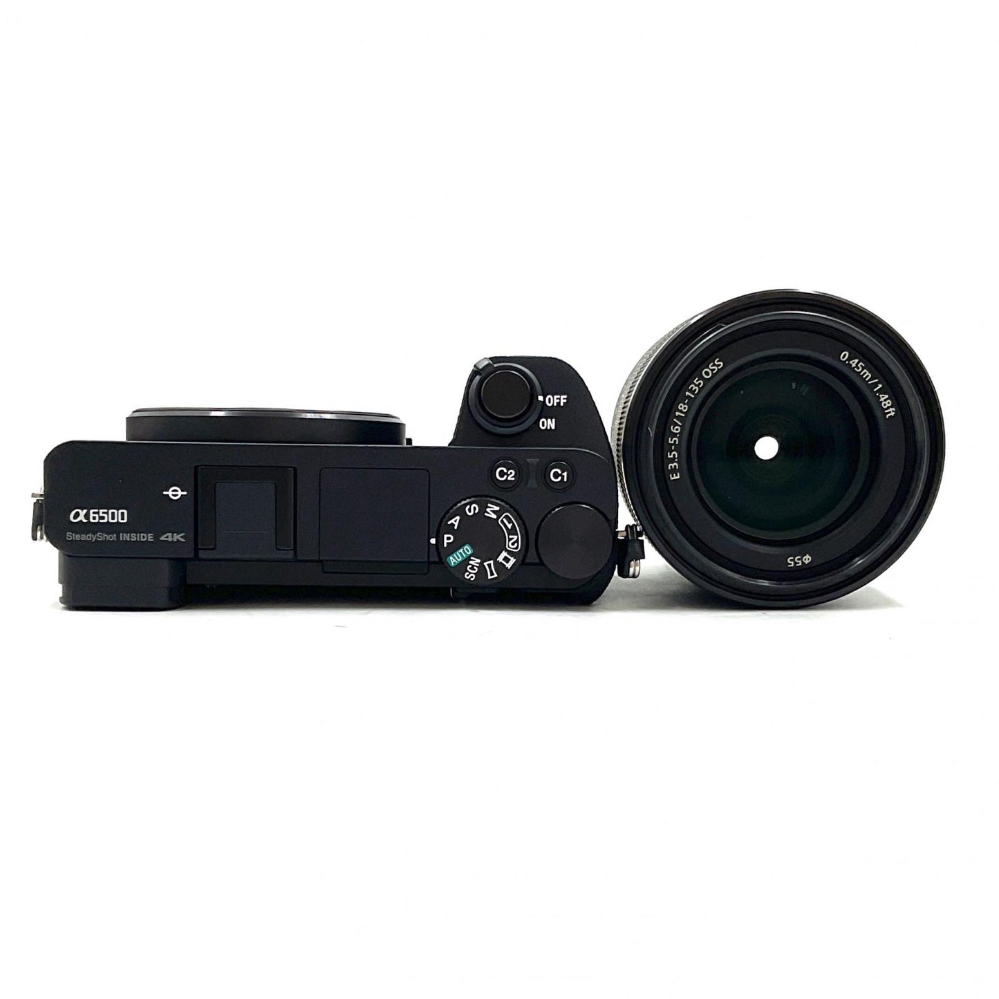 【全額返金保証】【最速発送】Sony デジタル一眼 α6500 ILCE-6500M 高倍率ズームレンズキット ブラック 美品 動作確認済