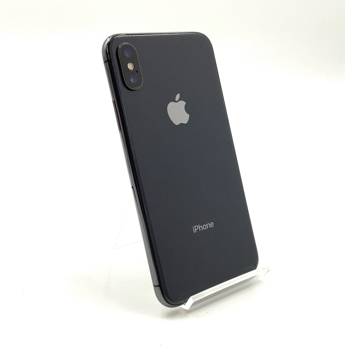 【最速発送】Apple iPhone iPhone X 256GB スペースグレイ Softbank 白ロム【難有】 84%