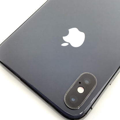【最速発送】Apple iPhone iPhone X 256GB スペースグレイ Softbank 白ロム【難有】 84%