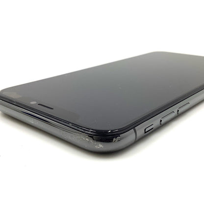 【最速発送】Apple iPhone iPhone X 256GB スペースグレイ Softbank 白ロム【難有】 84%