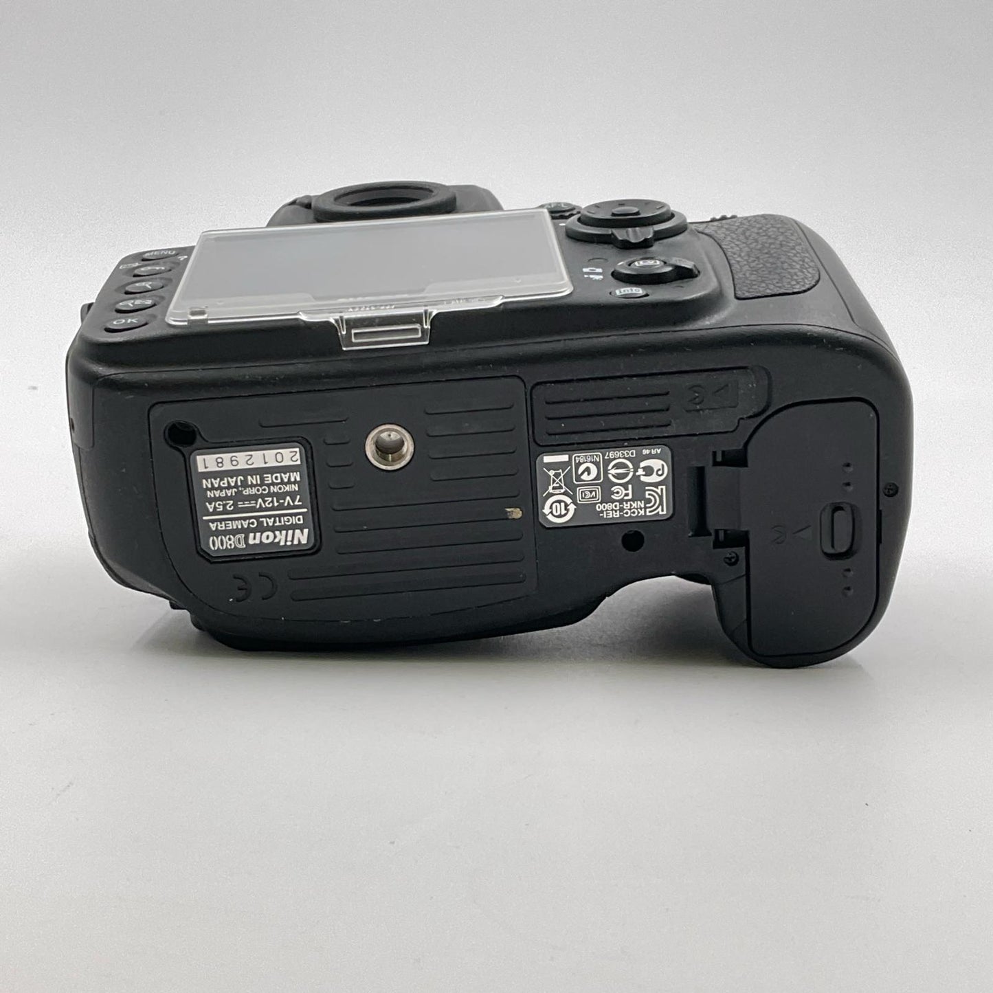 【全額返金保証】【最速発送】Nikon デジタル一眼 D800 ボディ ブラック 美品 動作確認済