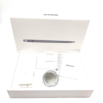 【全額返金保証】【最速発送】Apple MacBook Air 13.3インチ 2020 Apple M1 8GB SSD 256GB スペースグレイ 91.5% 動作確認済