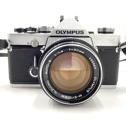 【最速発送】OLYMPUS M-1 [シルバー] + G.ZUIKO AUTO-S 50mm f1.4【難有】