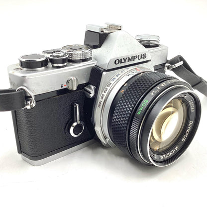【最速発送】OLYMPUS M-1 [シルバー] + G.ZUIKO AUTO-S 50mm f1.4【難有】