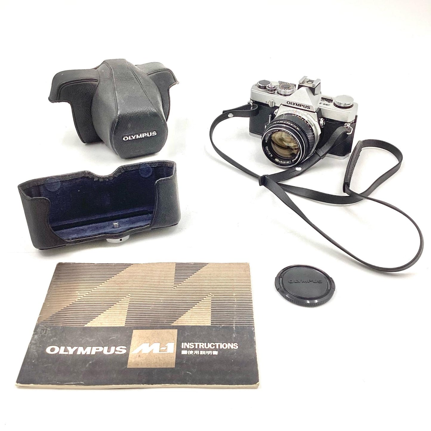 【最速発送】OLYMPUS M-1 [シルバー] + G.ZUIKO AUTO-S 50mm f1.4【難有】