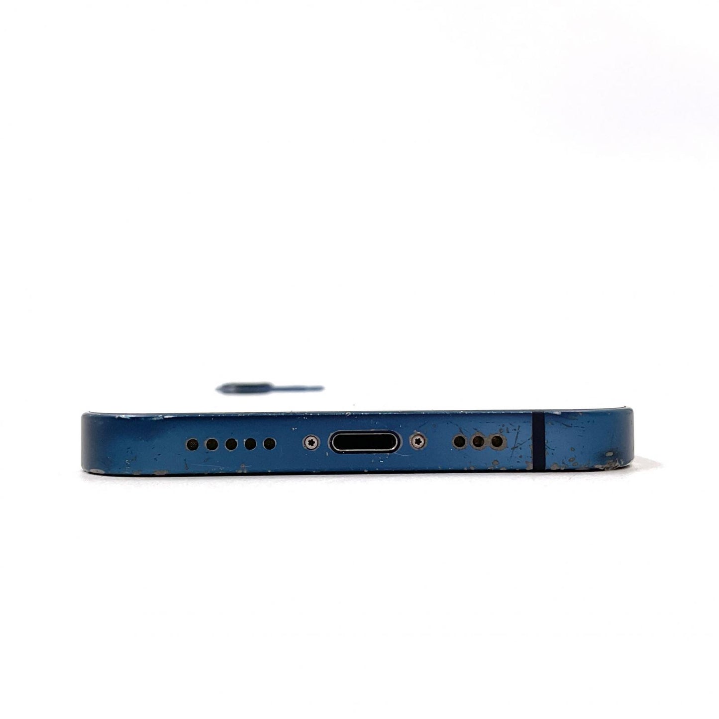 【全額返金保証】【最速発送】Apple iPhone iPhone 12 256GB ブルー au 動作確認済 75%