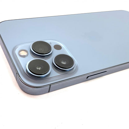 【全額返金保証】【最速発送】Apple iPhone iPhone 13 Pro 128GB シエラブルー docomo 白ロム 美品 動作確認済 86%