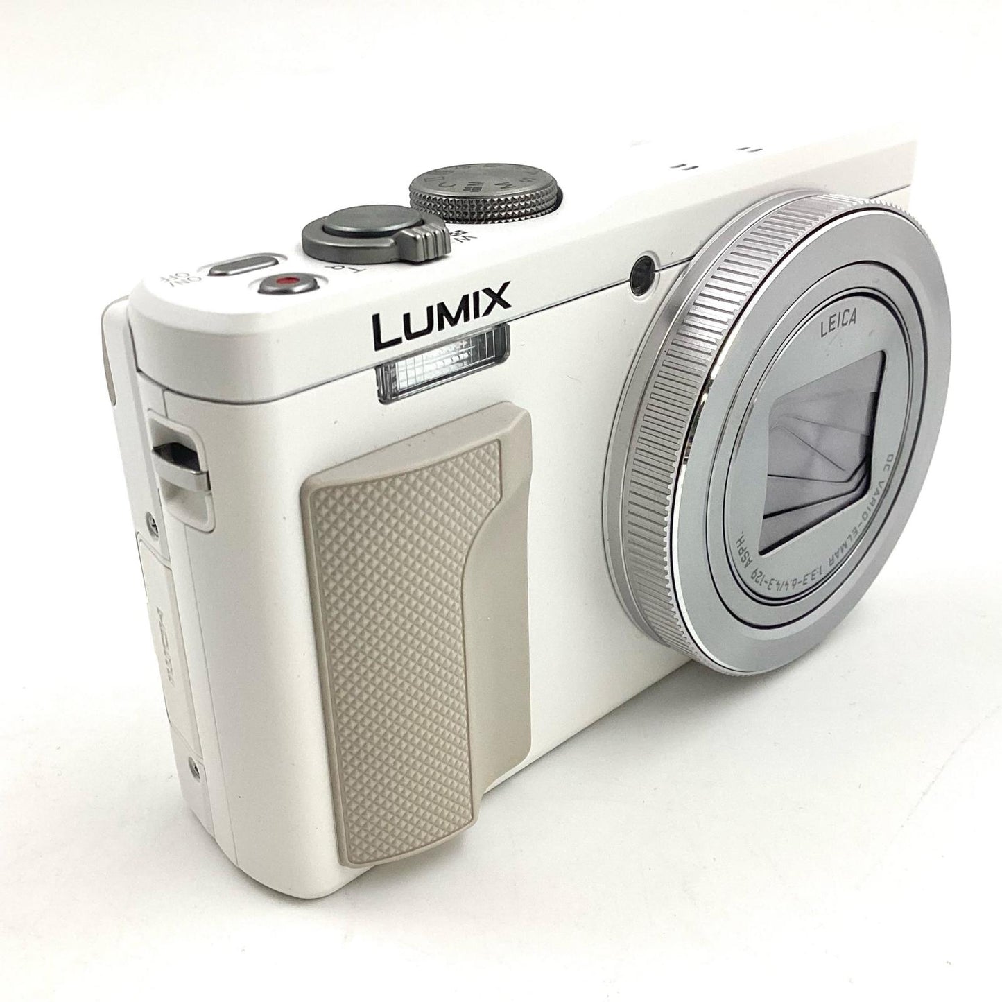 【全額返金保証】【最速発送】Panasonic コンパクトデジタルカメラ LUMIX DMC-TZ85 ホワイト 動作確認済