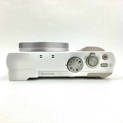 【全額返金保証】【最速発送】Panasonic コンパクトデジタルカメラ LUMIX DMC-TZ85 ホワイト 動作確認済