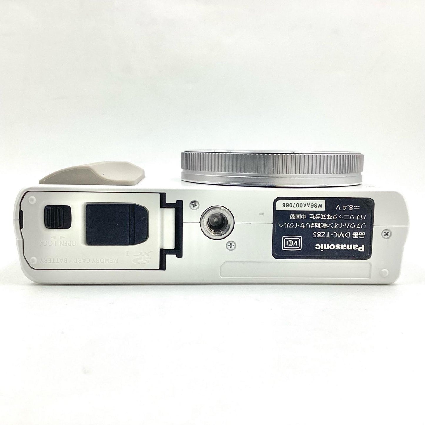 【全額返金保証】【最速発送】Panasonic コンパクトデジタルカメラ LUMIX DMC-TZ85 ホワイト 動作確認済