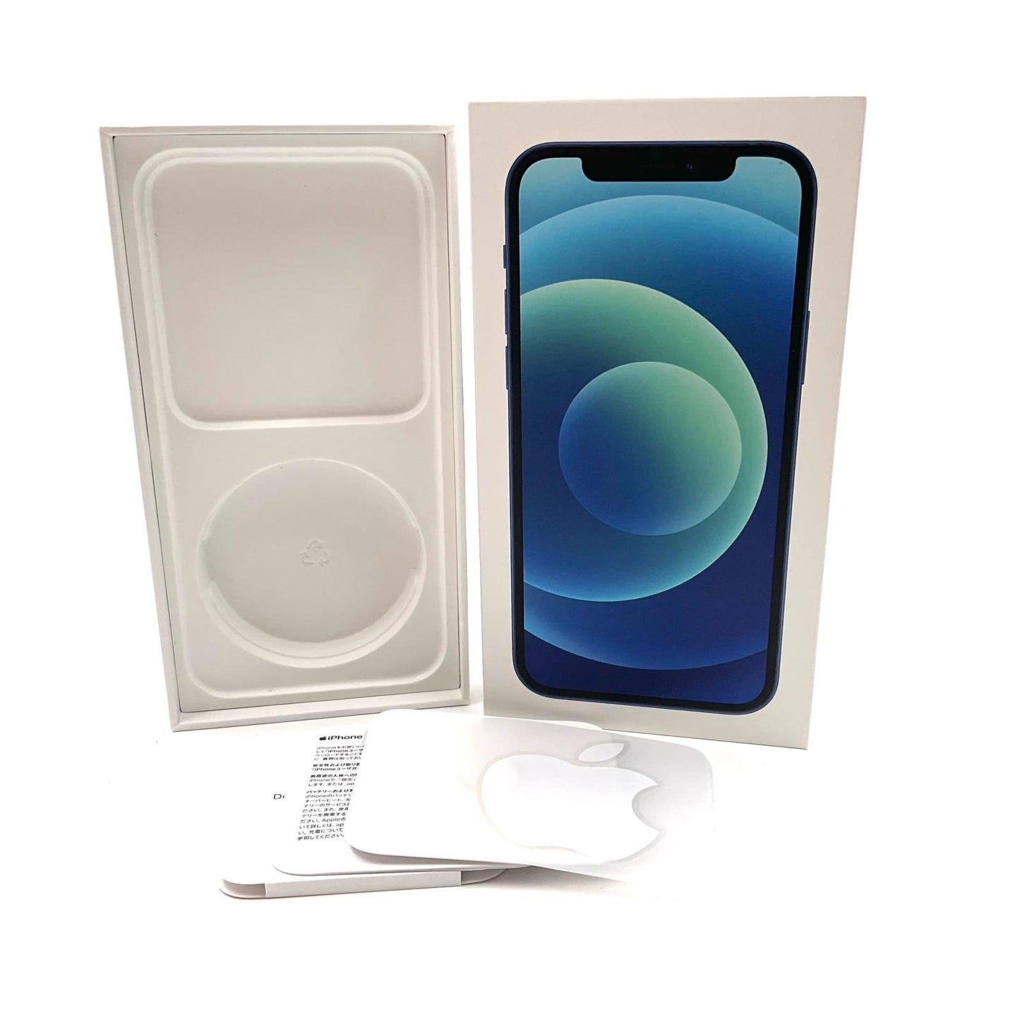 【全額返金保証】【最速発送】Apple iPhone iPhone 12 64GB ブルー Softbank 動作確認済 85%