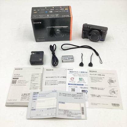 【全額返金保証】【最速発送】Sony コンパクトデジタルカメラ サイバーショット DSC-RX100M3 美品 動作確認済