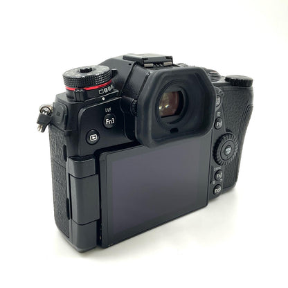 【全額返金保証】【最速発送】Panasonic デジタル一眼 LUMIX DC-G9 ボディ ブラック 美品 動作確認済