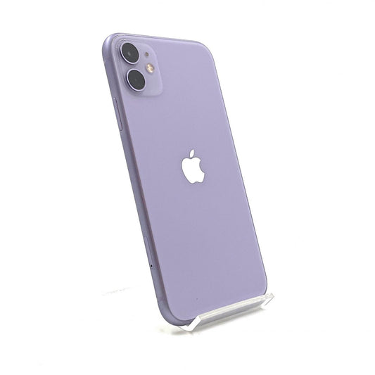 【全額返金保証】【最速発送】Apple iPhone iPhone 11 128GB パープル Softbank SIMフリー 白ロム 動作確認済 76%