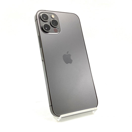 【全額返金保証】【最速発送】Apple iPhone 12 Pro 128GB グラファイト docomo 白ロム 動作確認済 83%