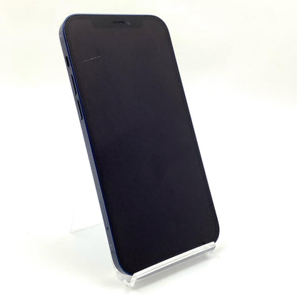 【全額返金保証】【最速発送】Apple iPhone iPhone 12 128GB ブルー au 白ロム 動作確認済 73%