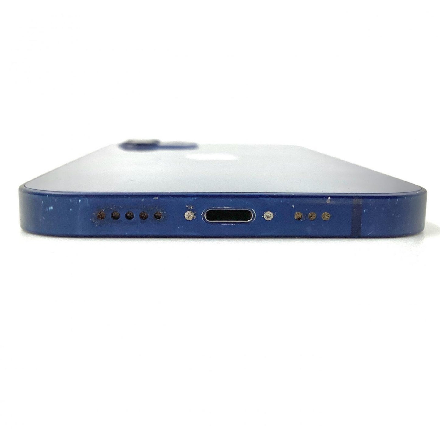 【全額返金保証】【最速発送】Apple iPhone iPhone 12 128GB ブルー au 白ロム 動作確認済 73%