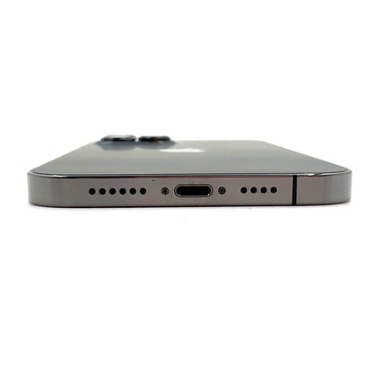 【最速発送】Apple iPhone iPhone 12 Pro Max 256GB グラファイト 白ロム【難有】 82%