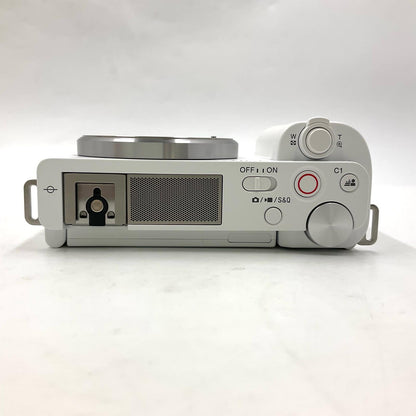 【全額返金保証】【最速発送】Sony デジタル一眼 VLOGCAM ZV-E10L パワーズームレンズキット ホワイト 超美品 動作確認済