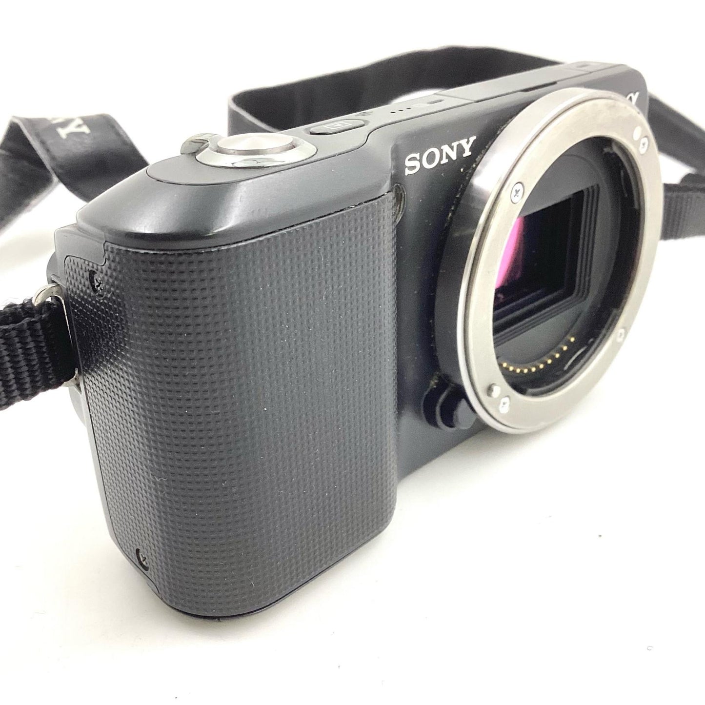 【最速発送】Sony デジタル一眼 NEX-3 ボディ ブラック【難有】