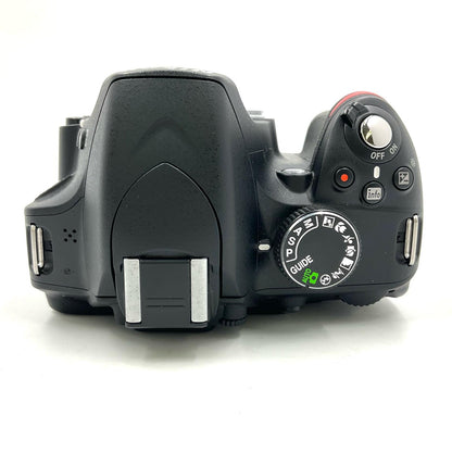 【全額返金保証】【最速発送】Nikon デジタル一眼 D3200 ボディ ブラック 動作確認済