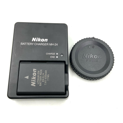 【全額返金保証】【最速発送】Nikon デジタル一眼 D3200 ボディ ブラック 動作確認済