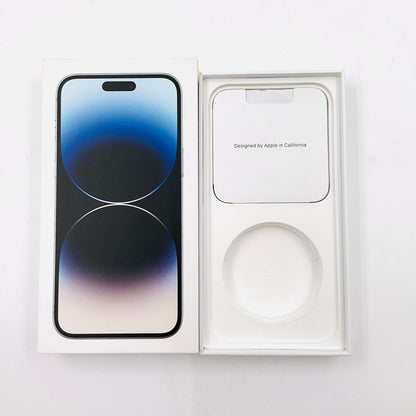 【全額返金保証】【最速発送】Apple iPhone iPhone 14 Pro Max 256GB シルバー SIMフリー 動作確認済 84%