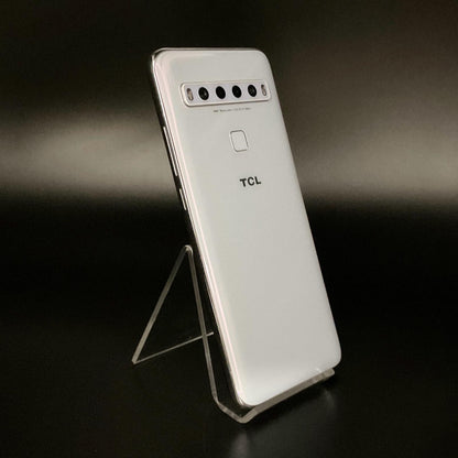 【全額返金保証】【最速発送】TCL 10 Lite 128GB アークティックホワイト SIMフリー T770B 動作確認済