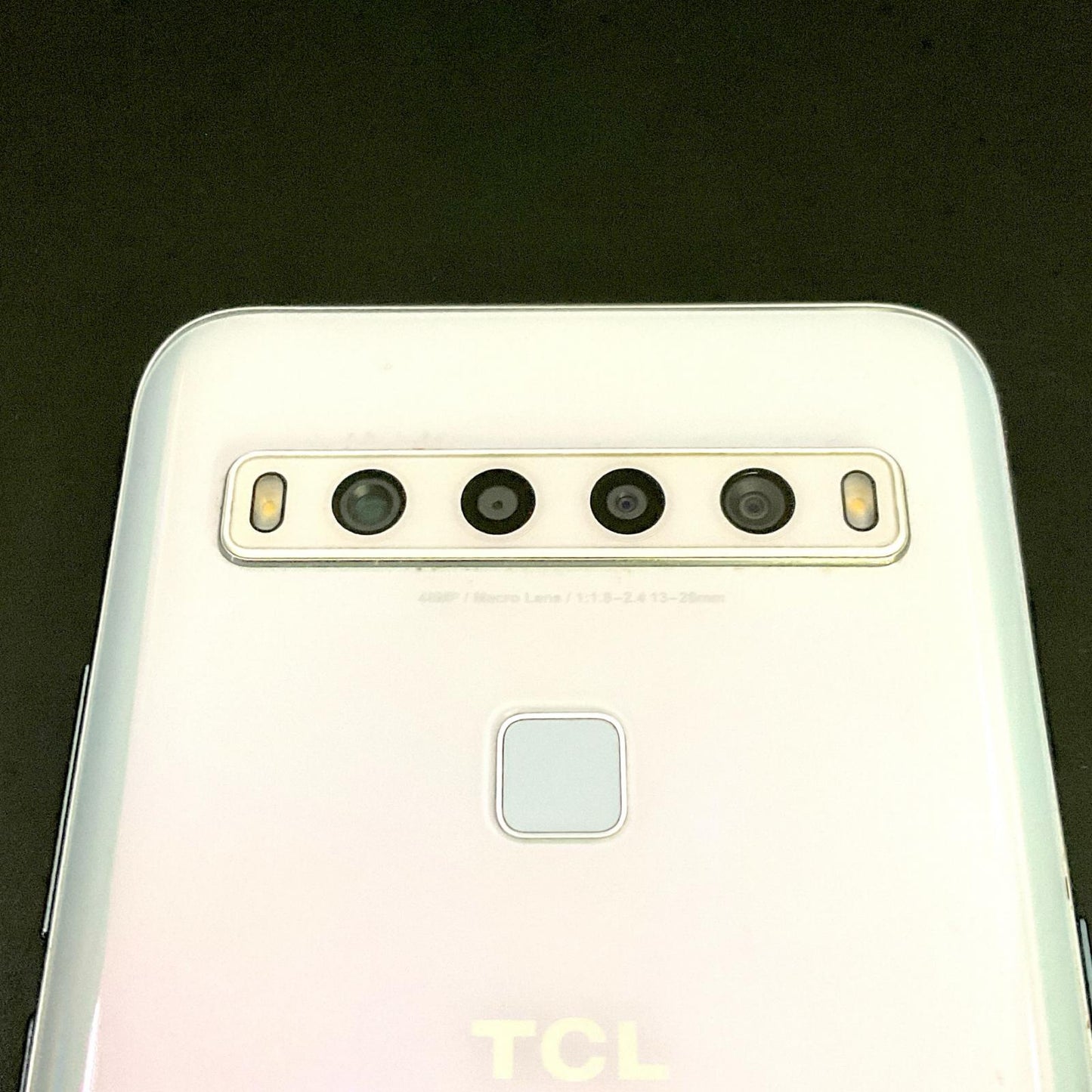 【全額返金保証】【最速発送】TCL 10 Lite 128GB アークティックホワイト SIMフリー T770B 動作確認済