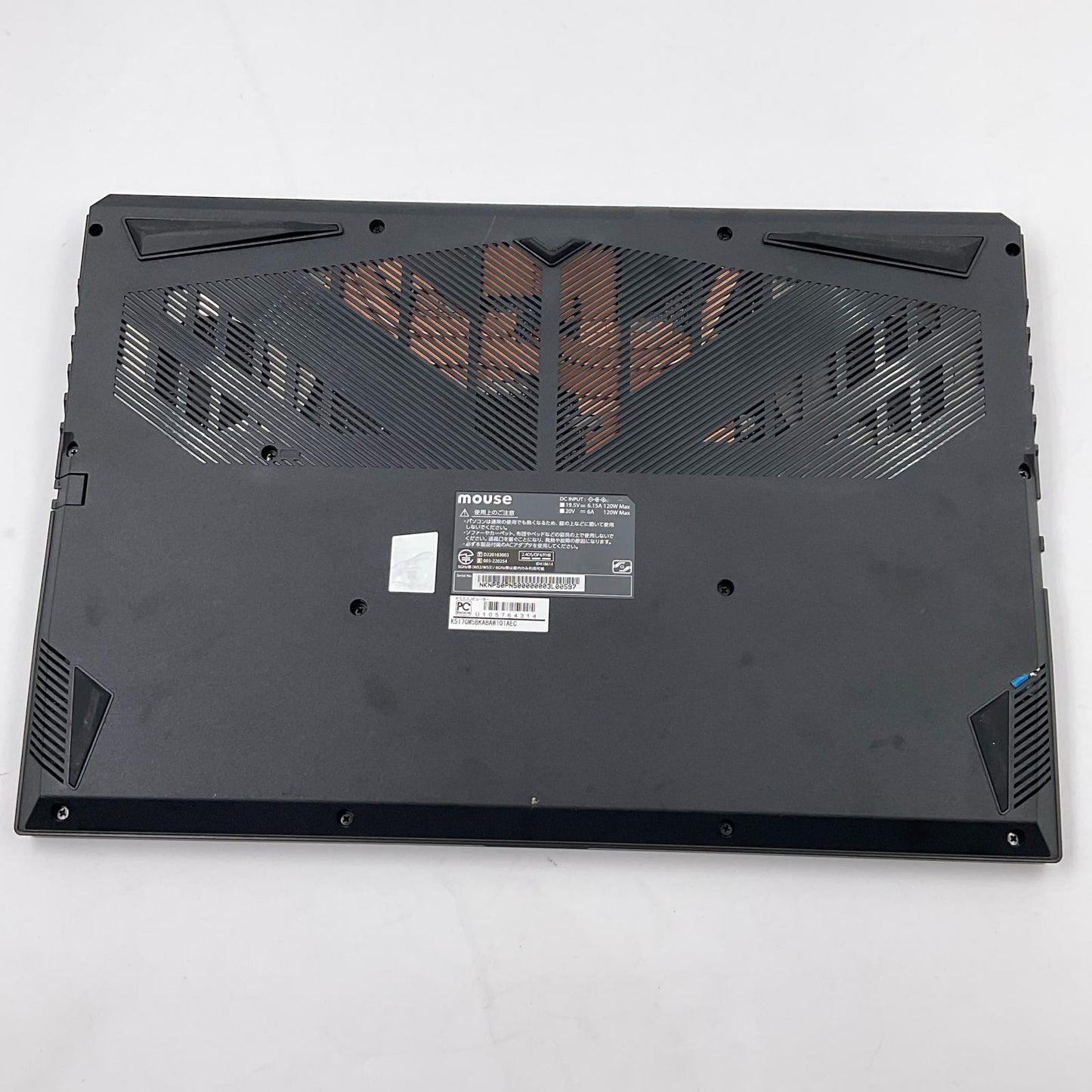 【最速発送】MouseComputer K5-I7GM5BK-A K5I7GM5BKABAW101AEC 12th Gen Intel(R) Core(TM) i7-12650H 2.3GHz 16GB M.2 SSD 512GB NVIDIA GeForce MX550 95.4%【難有】