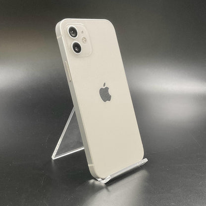 【全額返金保証】【最速発送】Apple iPhone iPhone 12 256GB ホワイト Softbank SIMフリー 動作確認済 80%