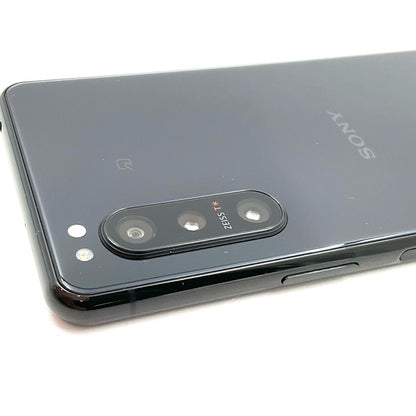 【最速発送】Sony Xperia 5 II 128GB ブラック docomo SO-52A 白ロム【難有】