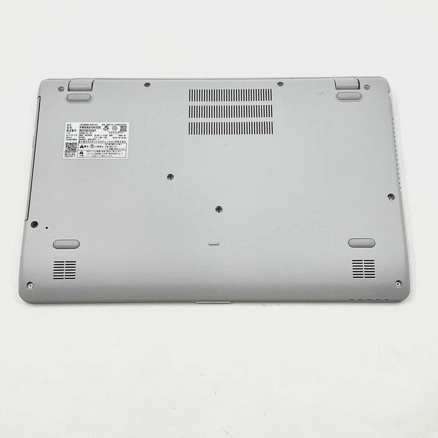 【全額返金保証】【最速発送】富士通 LIFEBOOK FMVA51H1SE AMD Ryzen 7 5700U 16GB SSD 512GB 87.4% 動作確認済