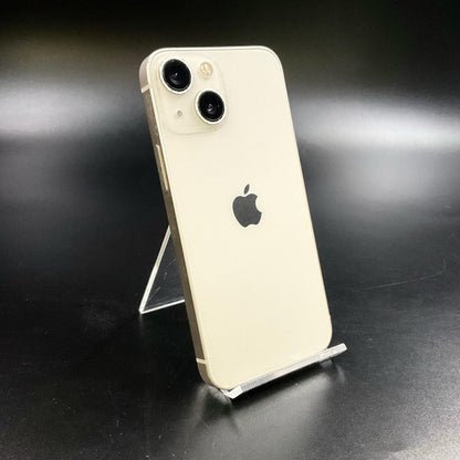 【全額返金保証】【最速発送】Apple iPhone iPhone 13 mini 256GB スターライト au 動作確認済 89%