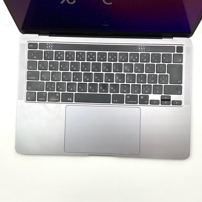 【全額返金保証】【最速発送】Apple MacBook Pro 13.3インチ 2020 M1 8コア 8GB SSD 256GB スペースグレイ 89% 動作確認済