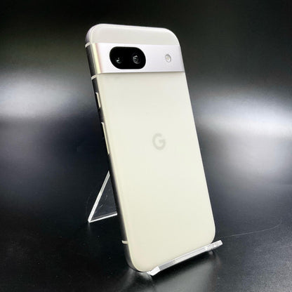 【全額返金保証】【最速発送】Google Pixel 8a 128GB Porcelain docomo SIMフリー 白ロム 動作確認済