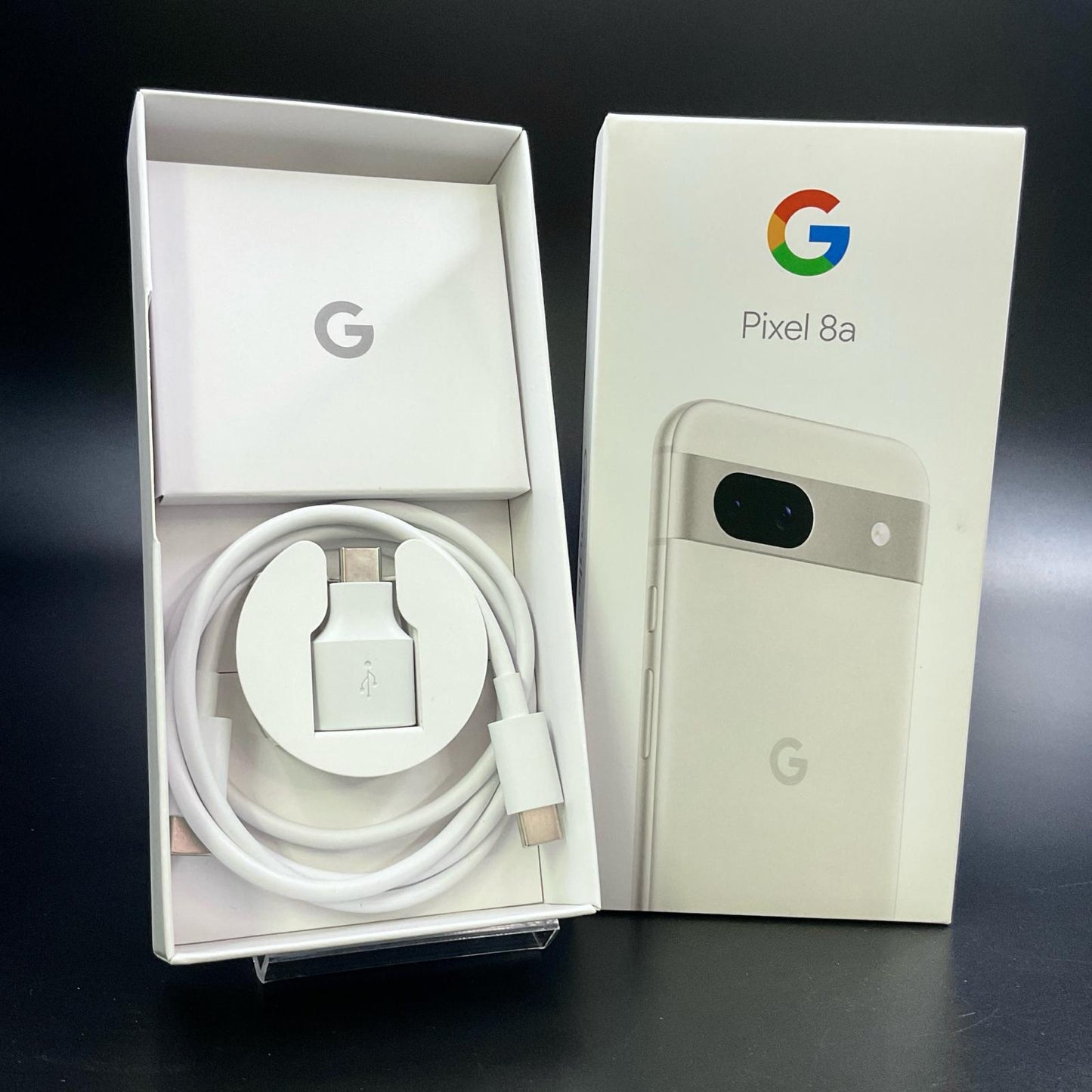 【全額返金保証】【最速発送】Google Pixel 8a 128GB Porcelain docomo SIMフリー 白ロム 動作確認済