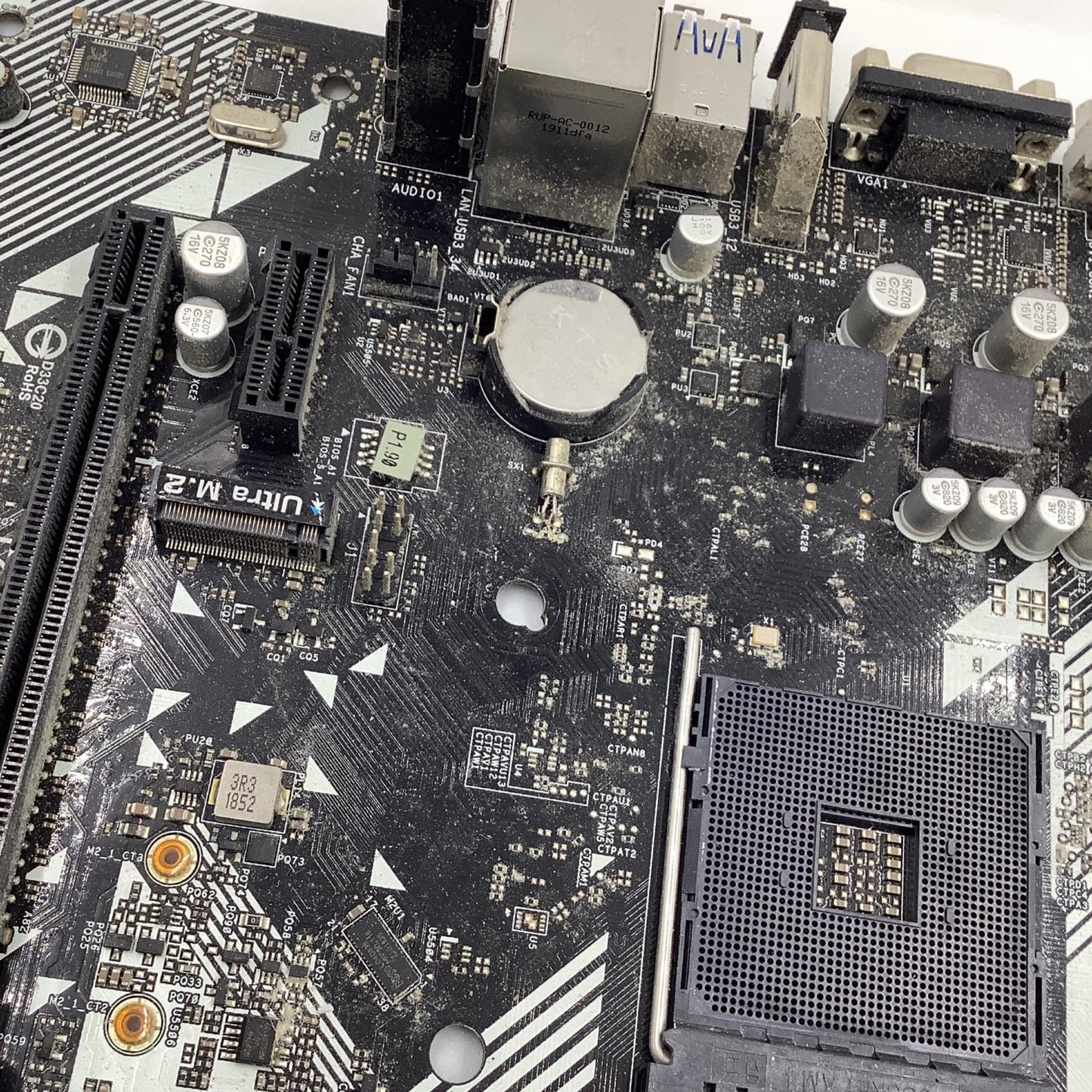 【最速発送】ASRock AB350M-HDV【難有】