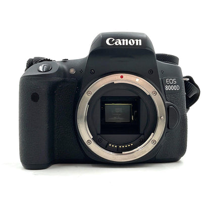 【全額返金保証】【最速発送】Canon デジタル一眼 EOS 8000D EF-S18-135 IS STM レンズキット ブラック 美品 動作確認済